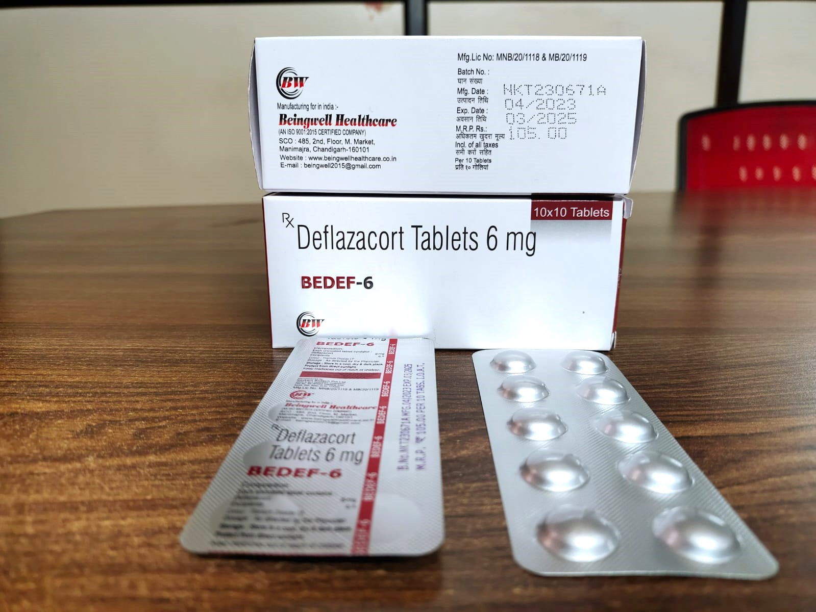 BEDEF - 6 TABLETS